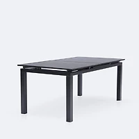 Holland Extendable Dining Table - 39"x71"-94.5" - Black