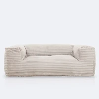 Jaxx Bean Loveseat - Beige