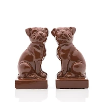 Ceramic Dog Bookend