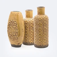 Ceramic Mustard Vase