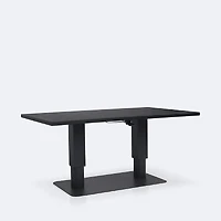 Knox Adjustable Coffee Table - Black