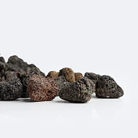 Fire Pit Lava Stones 3 KG - Black