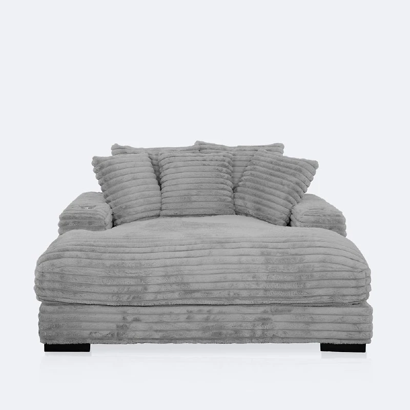 Laxx Cuddle Chair - Light Grey