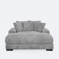 Laxx Cuddle Chair - Light Grey