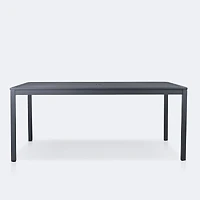 Lexi 40"x70" Rectangle Table - Dark Grey