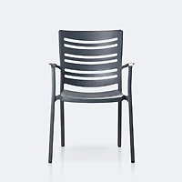 Linear Armchair  - Dark Grey