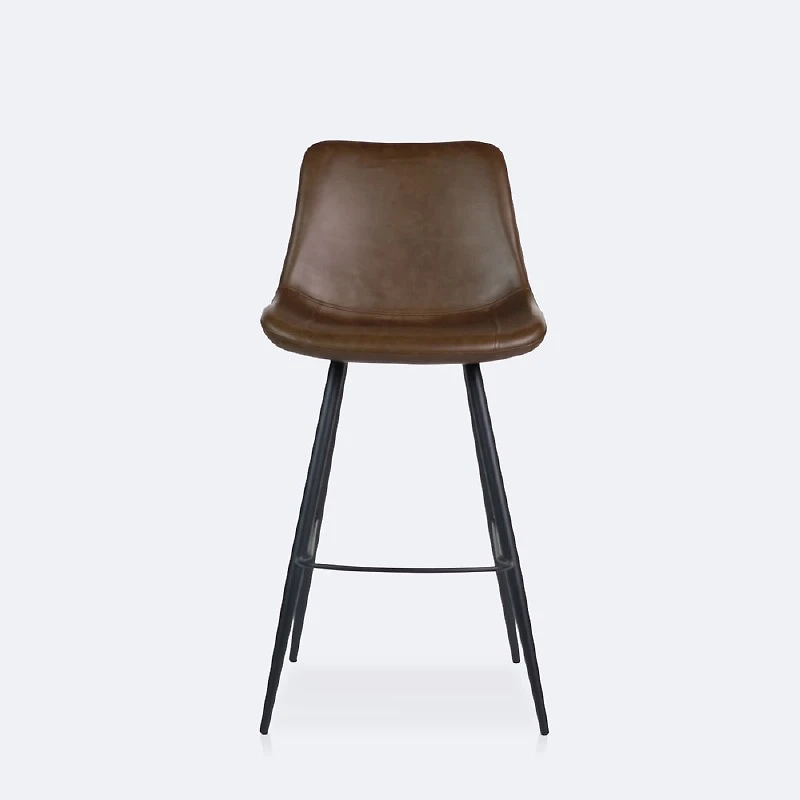 Lisbon Bar Chair - Brown