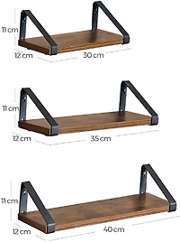 Max Wall Shelf Set