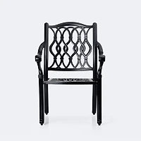 Meghan Armchair - Black Tippet