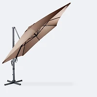 Orion 10x13 Rectangular Parasol - Light Beige