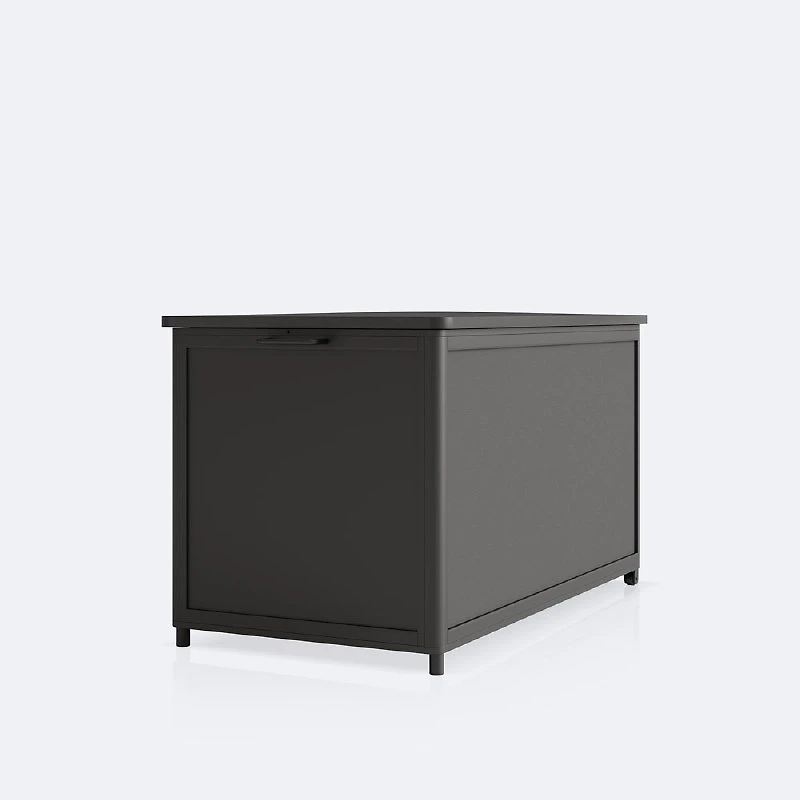 Patio Chest - Black Frame / Black Sling