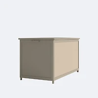 Patio Chest - Taupe Frame / White Sling