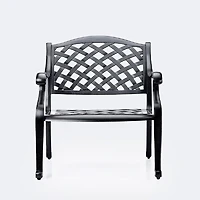 Reel Weave Club Chair - Black Tippet