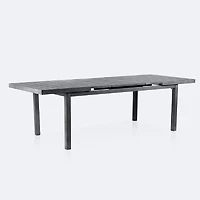 Resort Extendable Table - Brushed Grey