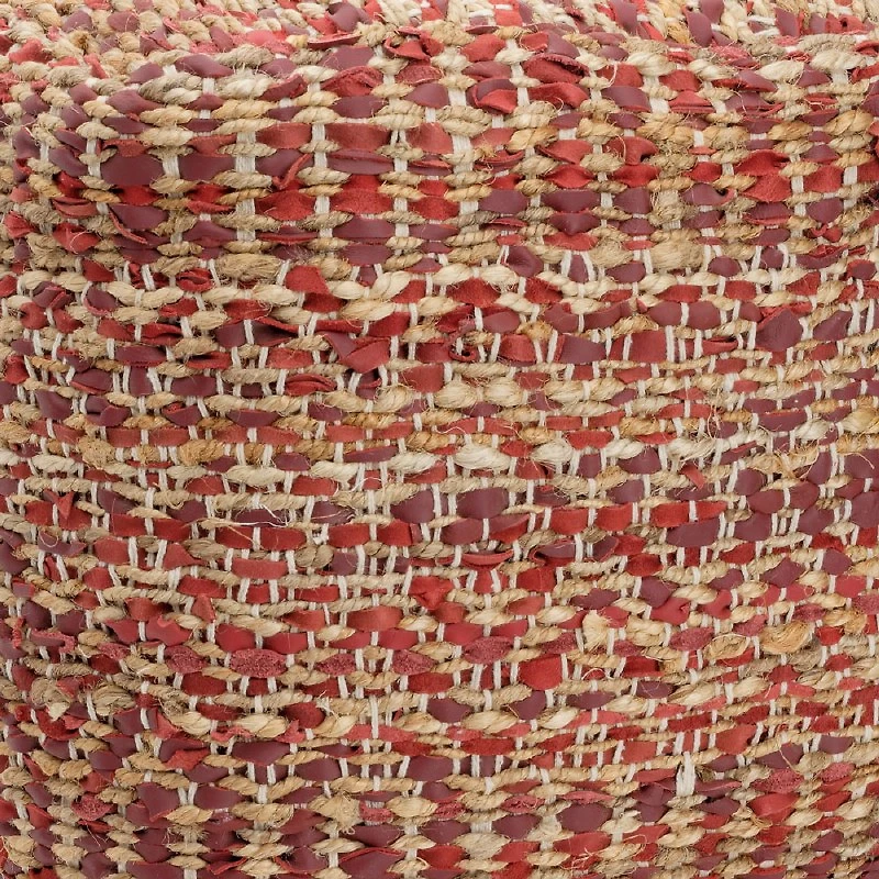 Ruby Pouf