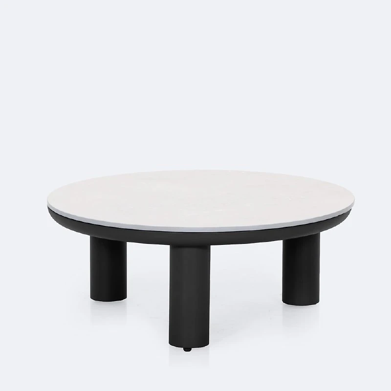 Shay 30" Coffee Table - Black