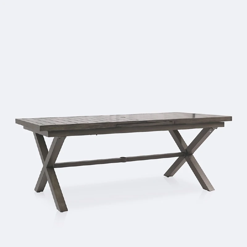 Tahoe Extendable Table - Brushed Taupe
