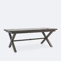 Tahoe Extendable Table - Brushed Taupe