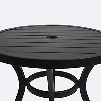 Tito Round Bistro Table - Black