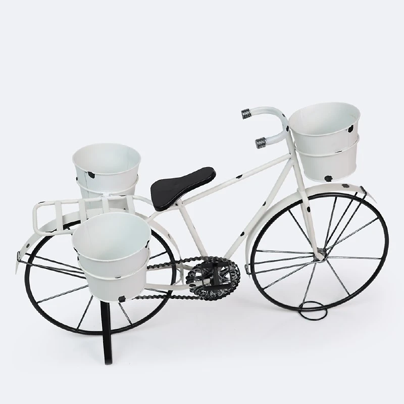 Decorative Metal Bicycle Planter