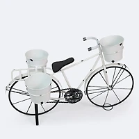 Decorative Metal Bicycle Planter