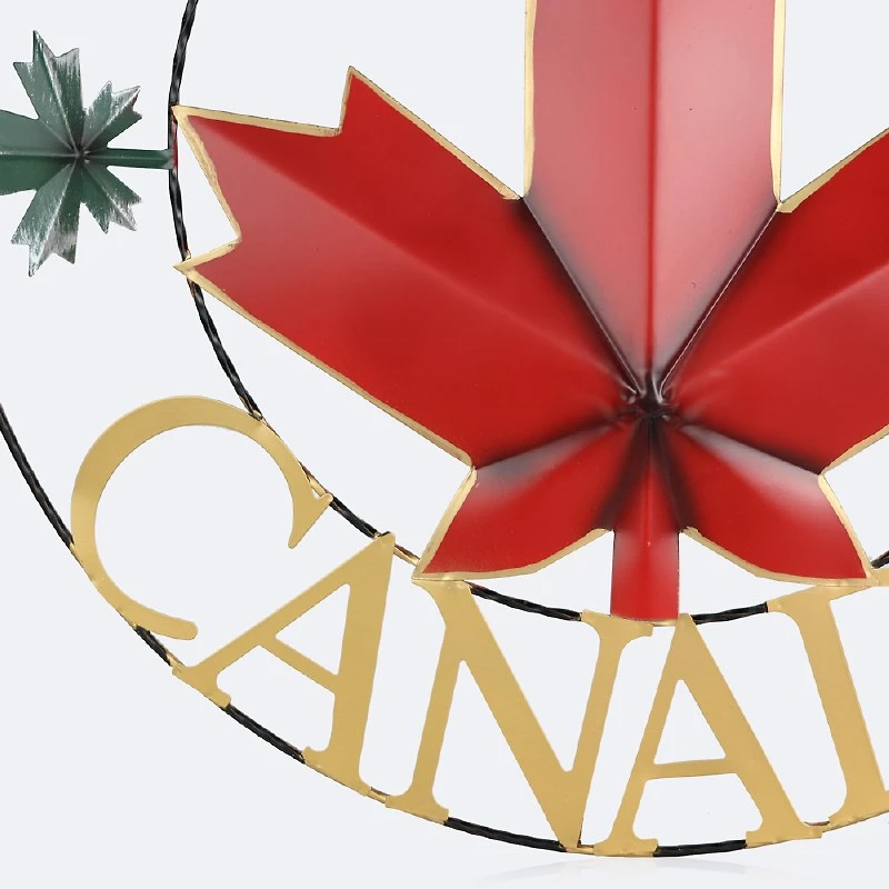 Canada Maple Leaf Metal Wall Art