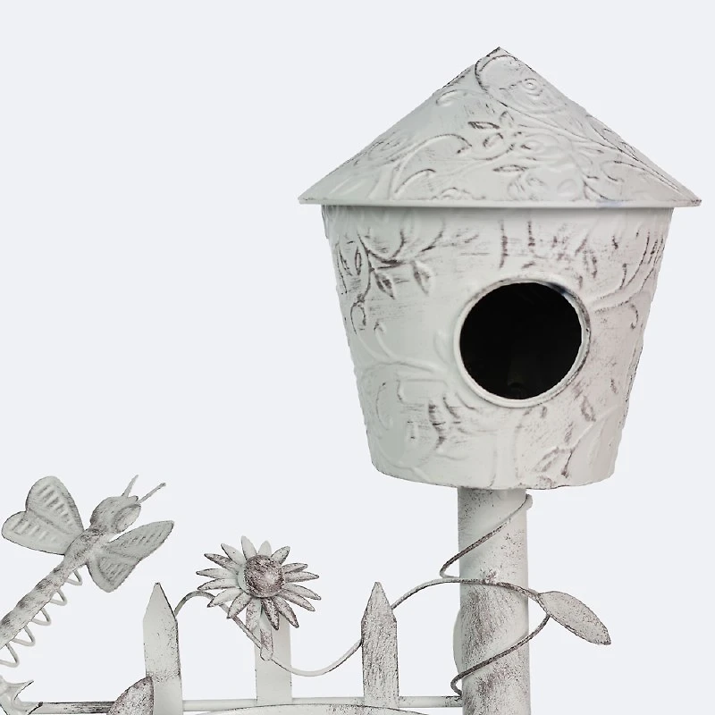 Decorative Birdhouse Planter