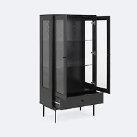 Angus Display Cabinet - Black