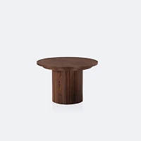 Transformer Table - Round - Royal Walnut - Seats up to 10
