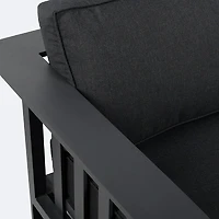 Renfrew Sectional Set - Black Frame