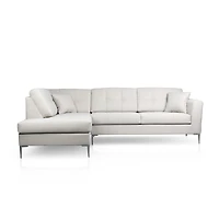 Stirling Left Facing Sectional - Pewter