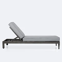 Belvedere Lounge - Brushed Grey Frame / Cast Slate Cushion