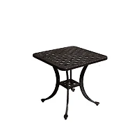 Weave 21" Square Side Table
