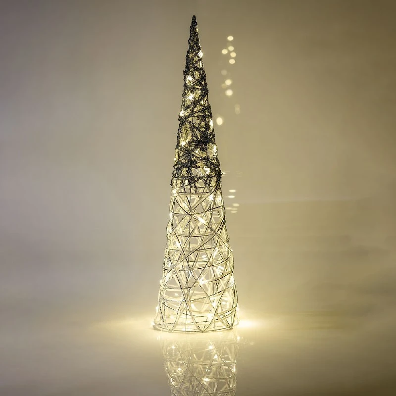 Rattan Cone Tree - 31.5"