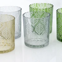 Glass Candle Holder 3 Colors