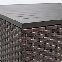 Catalina Coffee Table - Brown Wicker