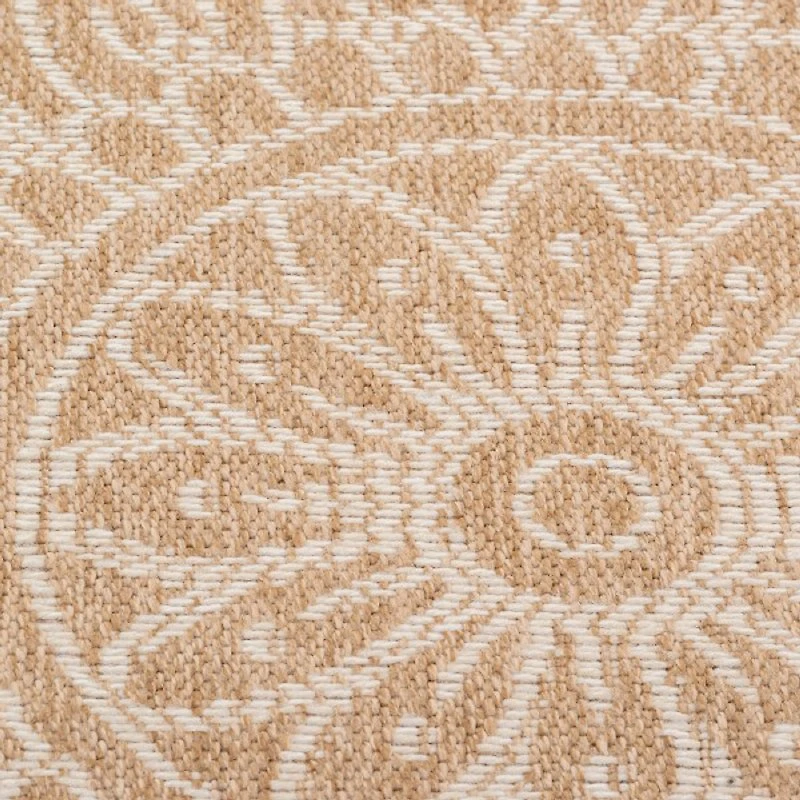 Avanos Outdoor Rug 6' Round - White