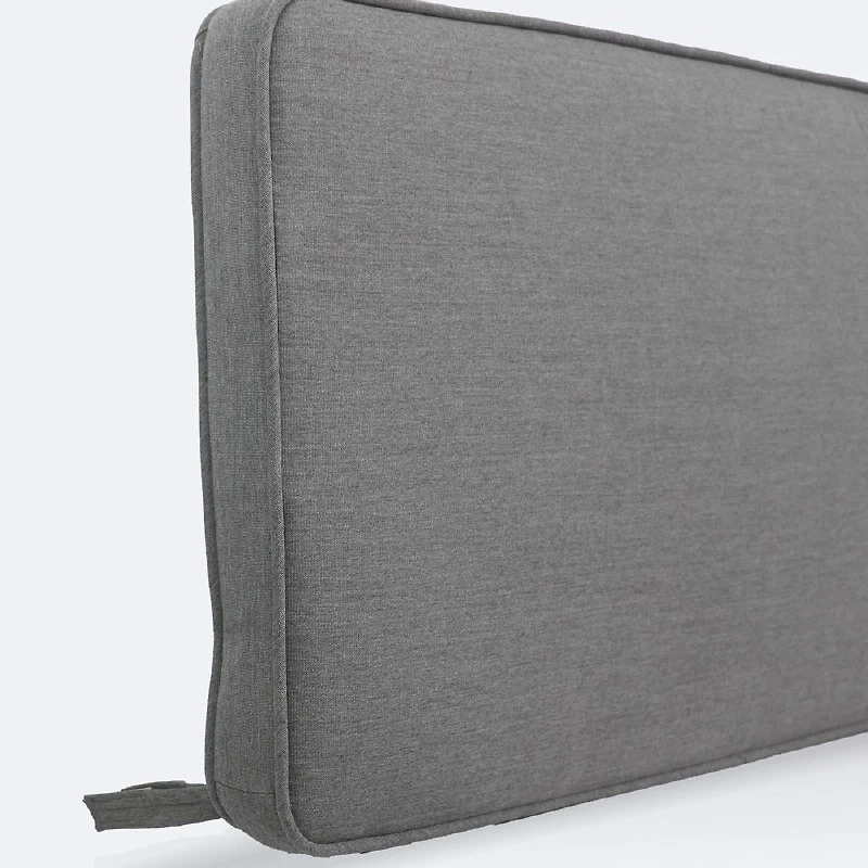 Belvedere Loveseat Bench Cushion - Grey