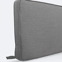Belvedere Loveseat Bench Cushion - Grey