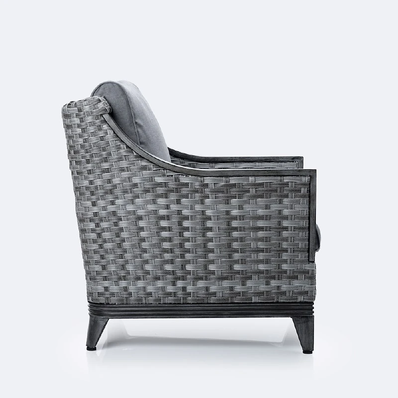 Belvedere Club Chair - Brushed Grey