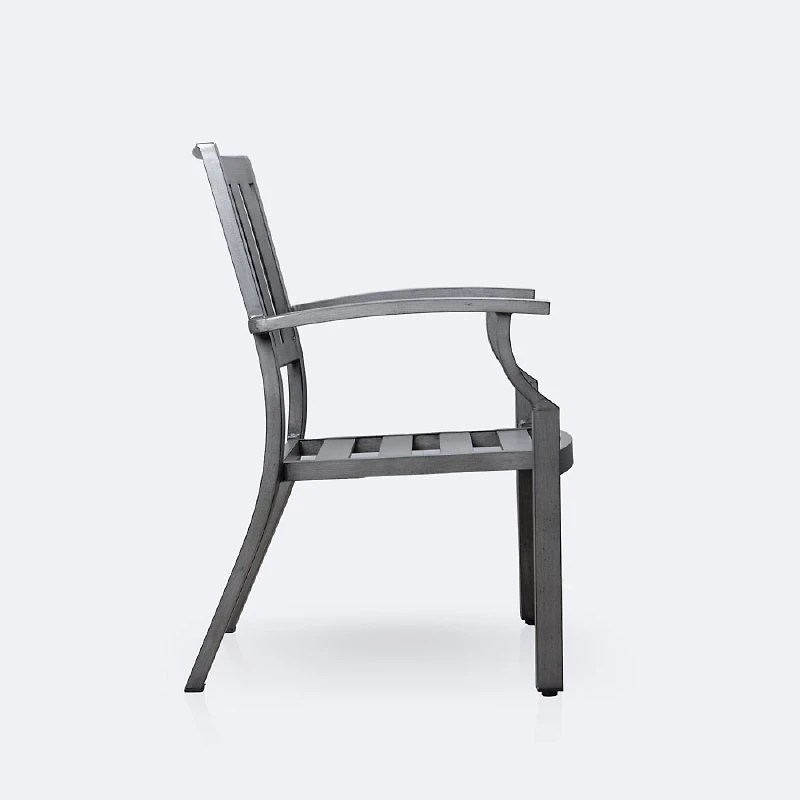 Belvedere Dining Chair - Brushed Grey