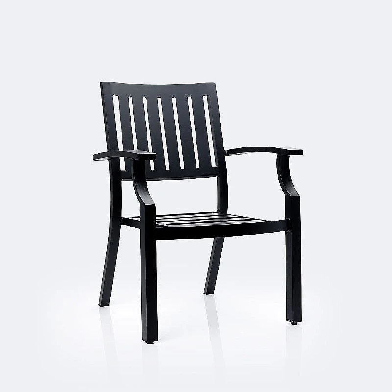 Belvedere Dining Set - 8 Seat - Black