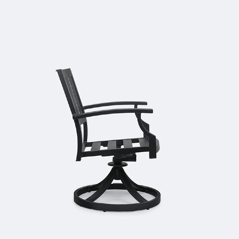 Belvedere Swivel Rocker - Black