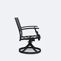 Belvedere Swivel Rocker - Black