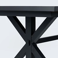 Belvedere 43”x86” Dining Table – Black