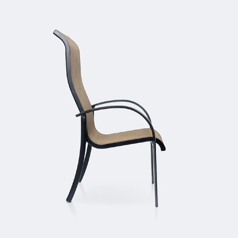 Carlo Armchair - Black Tippet