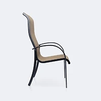 Carlo Armchair - Black Tippet