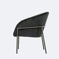 Carnegie Accent Chair - Noir