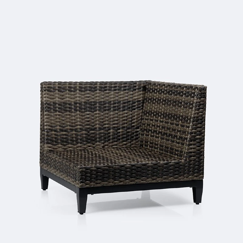 Carter Corner Chair - Brown