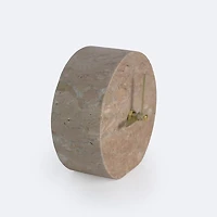Marble Clock - Natural